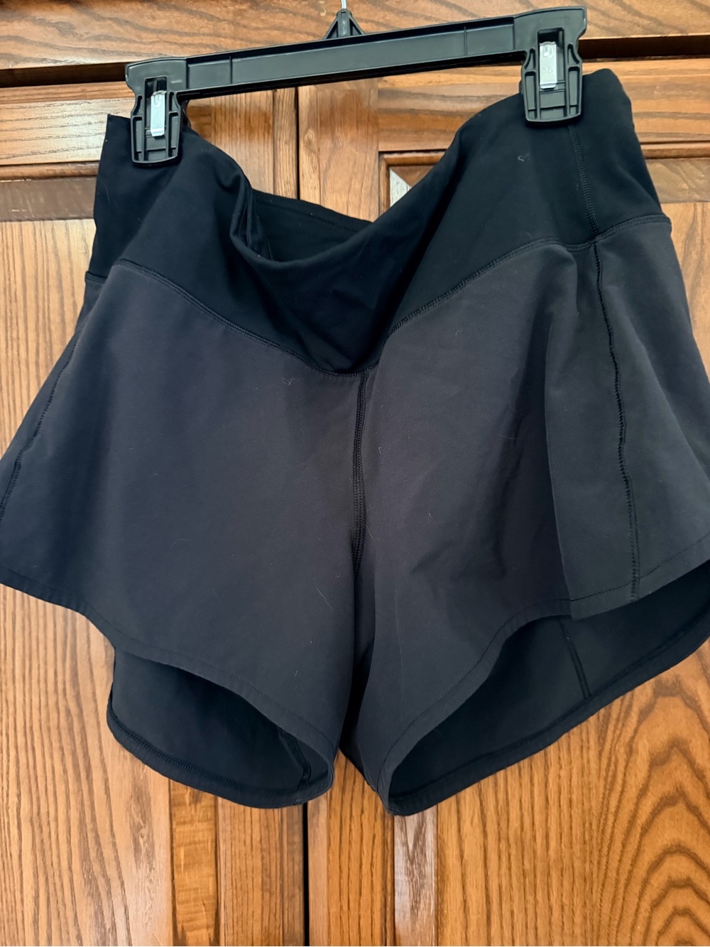 lululemon athletica Black High-Rise Athletic Skort Shorts